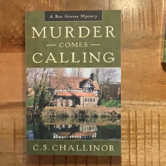 Other - Murder Comes Calling Book LARGE PRINT